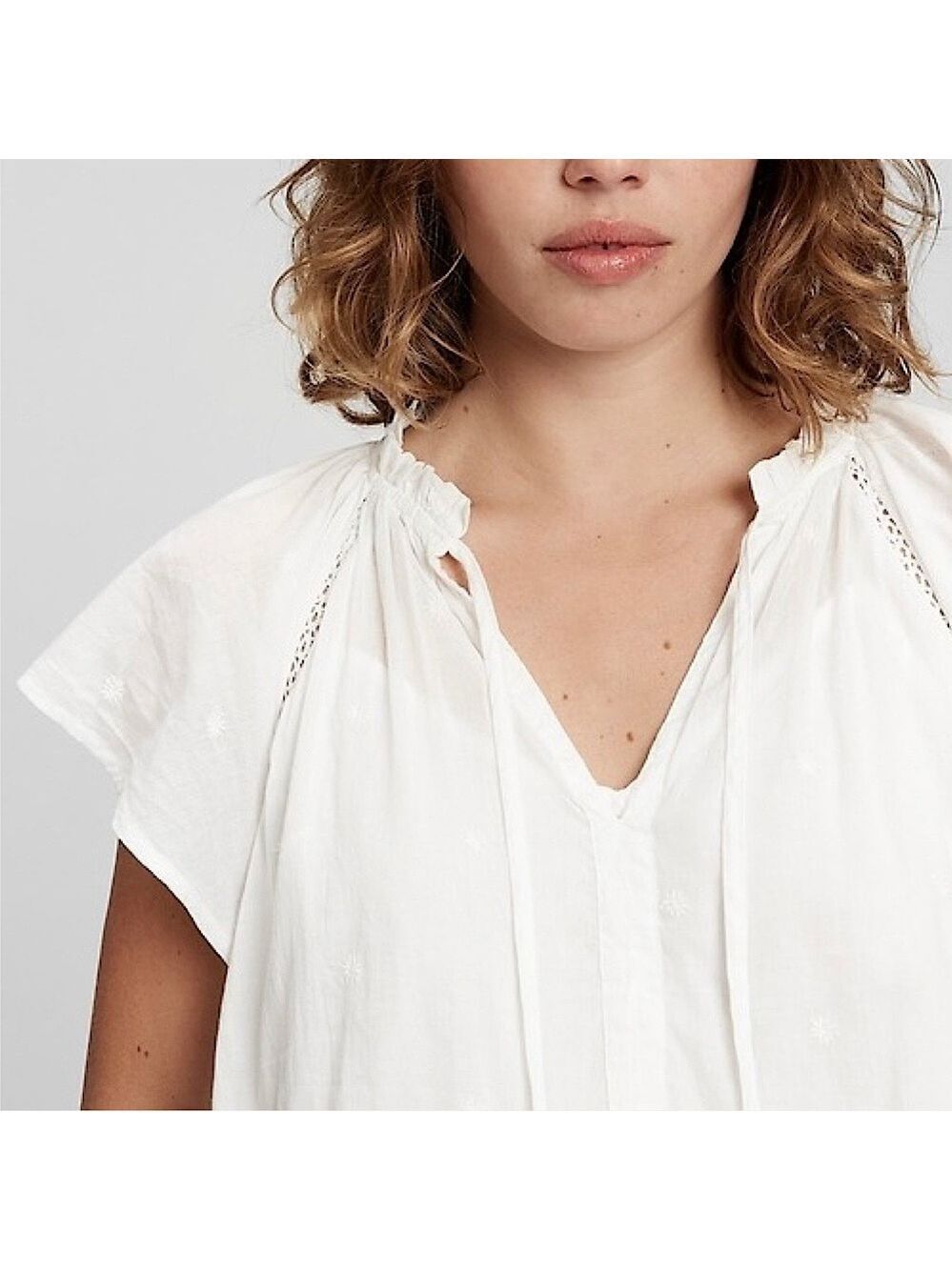 Gap Flutter Sleeve Mini Dress - Picture 3 of 11